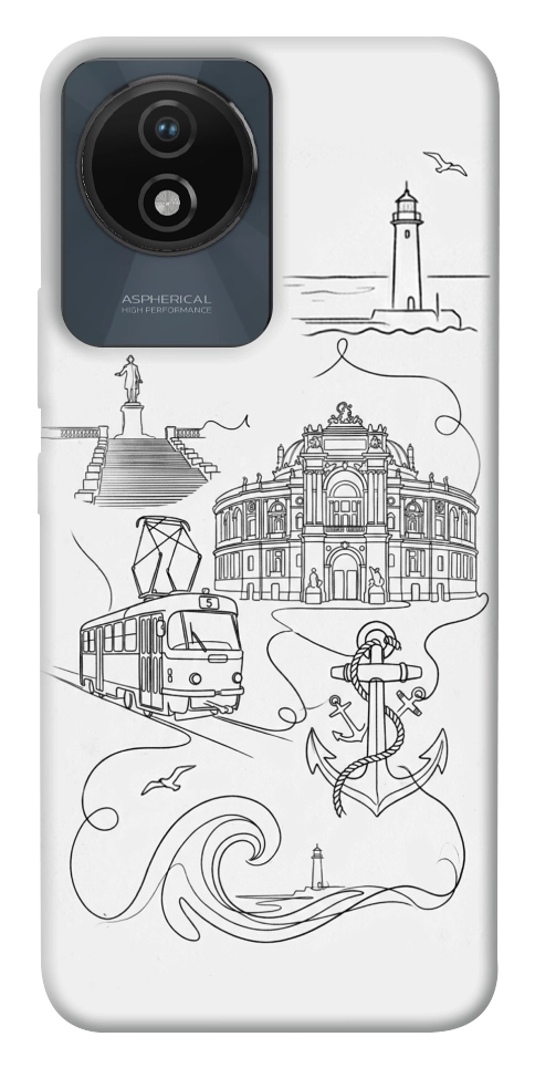 Чохол Odesa spirit для Vivo Y02