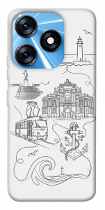 Чехол Odesa spirit для TECNO Spark 10