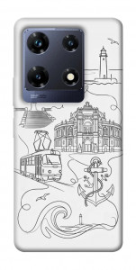 Чехол Odesa spirit для Infinix Note 30 Pro NFC