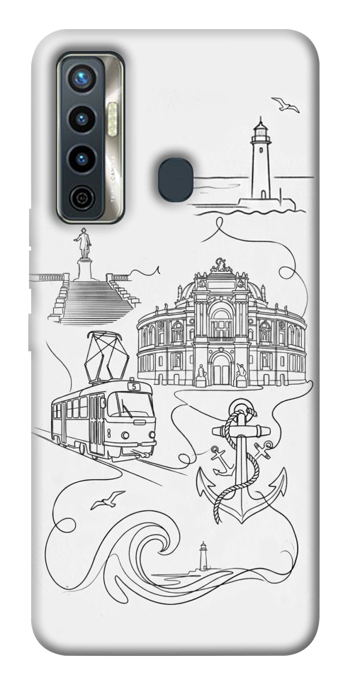 Чехол Odesa spirit для TECNO Camon 17