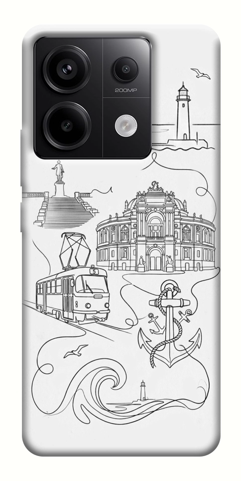 Чехол Odesa spirit для Xiaomi Redmi Note 13 Pro 4G
