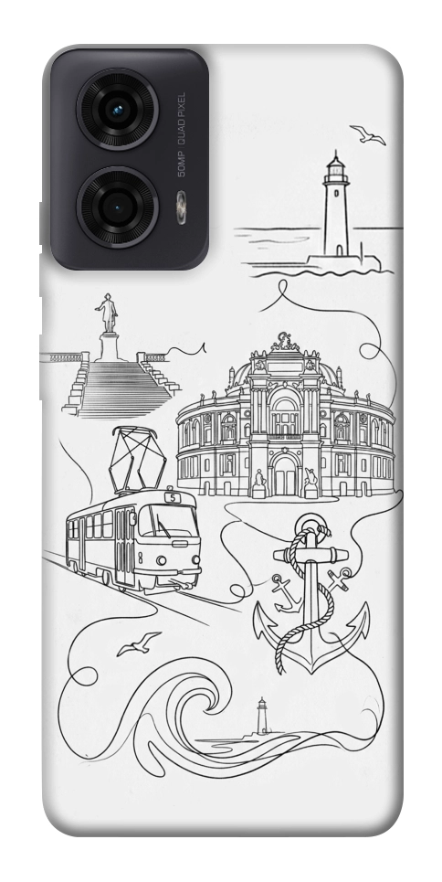 Чехол Odesa spirit для Motorola Moto G04