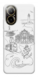 Чехол Odesa spirit для Realme C67 4G