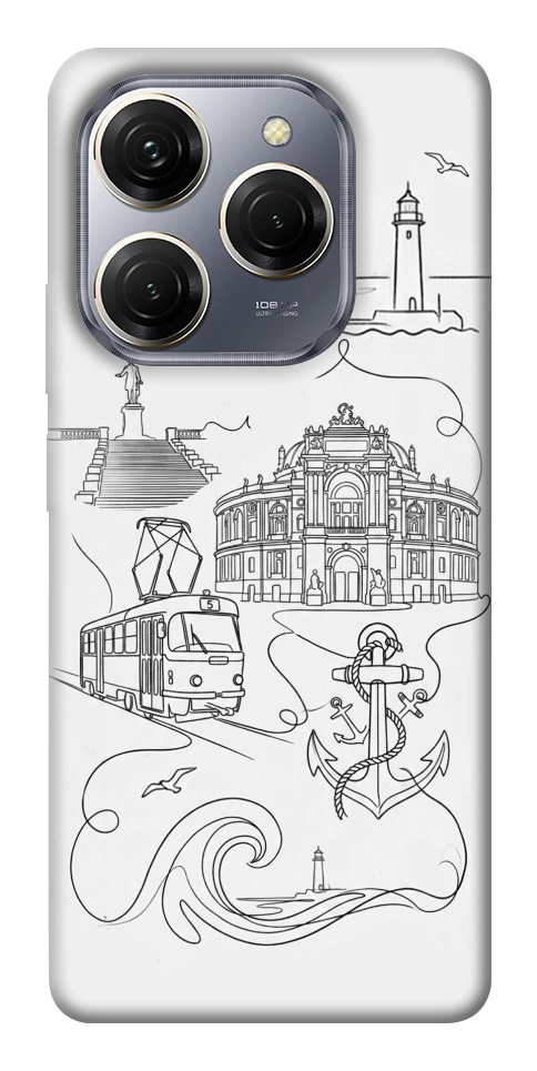 Чохол Odesa spirit для TECNO Spark 20 Pro