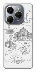 Чехол Odesa spirit для TECNO Spark 20 Pro