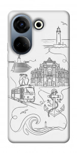 Чехол Odesa spirit для TECNO Camon 20 Pro (CK7n)