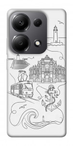 Чехол Odesa spirit для Xiaomi Redmi Note 13 Pro 5G