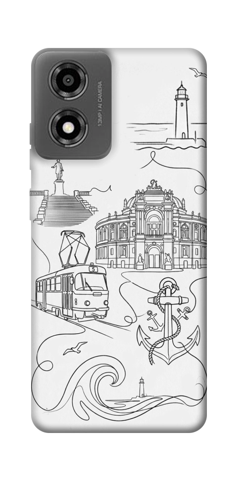 Чохол Odesa spirit для Motorola Moto E14
