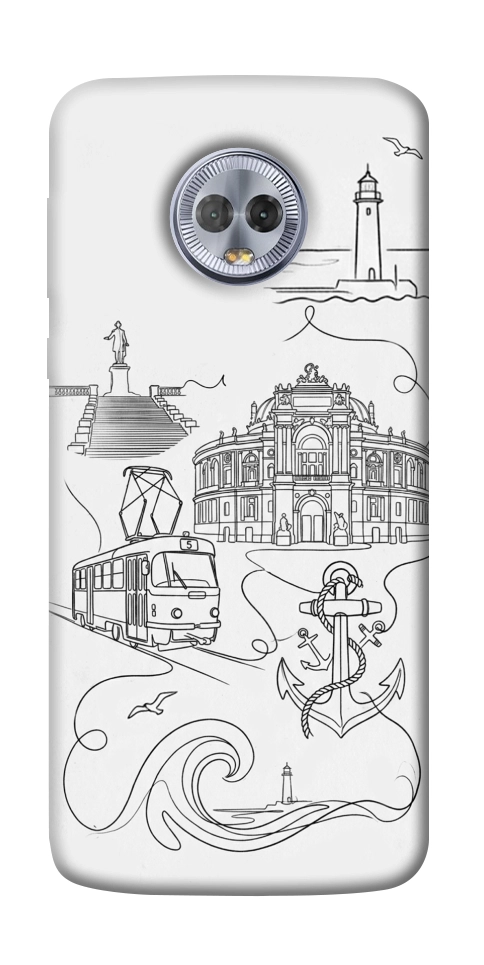 Чехол Odesa spirit для Motorola Moto G6 Plus
