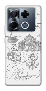 Чехол Odesa spirit для Infinix Note 40 Pro 4G