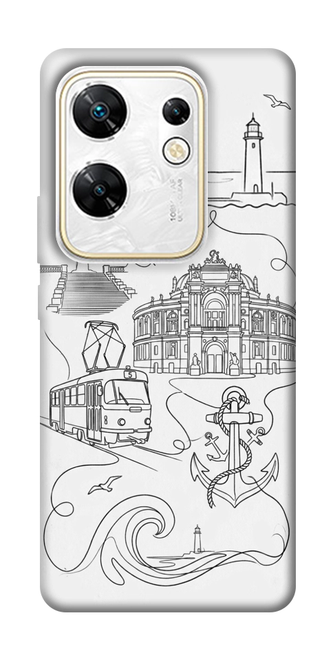 Чехол Odesa spirit для Infinix Zero 30 4G