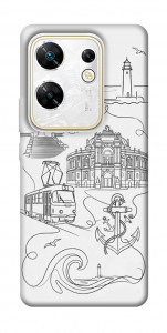 Чехол Odesa spirit для Infinix Zero 30 4G