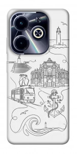 Чехол Odesa spirit для TECNO Spark 20