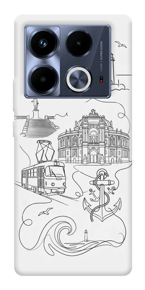 Чехол Odesa spirit для Infinix Note 40 4G