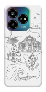 Чохол Odesa spirit для ZTE Nubia V60