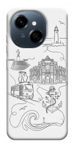 Чохол Odesa spirit для TECNO Spark Go 1 (KL4)