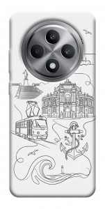 Чехол Odesa spirit для Oppo Reno 12 F 4G