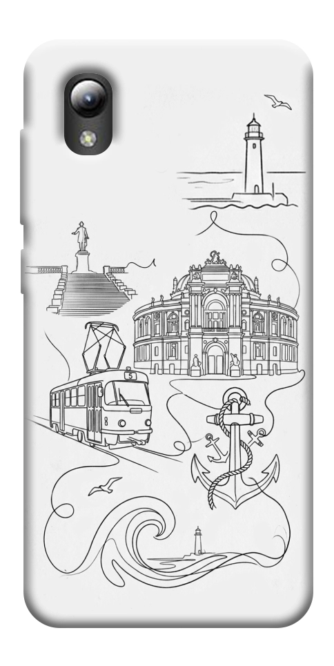 Чехол Odesa spirit для ZTE Blade A3 (2019)