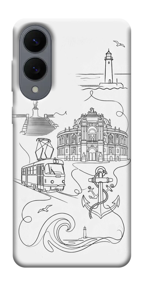 Чехол Odesa spirit для Galaxy S25 Edge