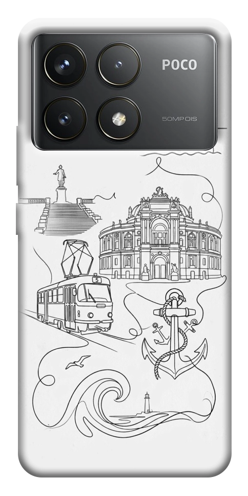 Чохол Odesa spirit для Xiaomi Poco F6 Pro
