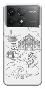 Чехол Odesa spirit для Xiaomi Poco F6 Pro