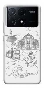 Чехол Odesa spirit для Xiaomi Poco X6 Pro