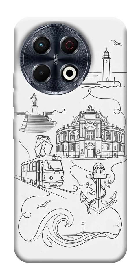 Чехол Odesa spirit для TECNO Spark 30 Pro (KL7)