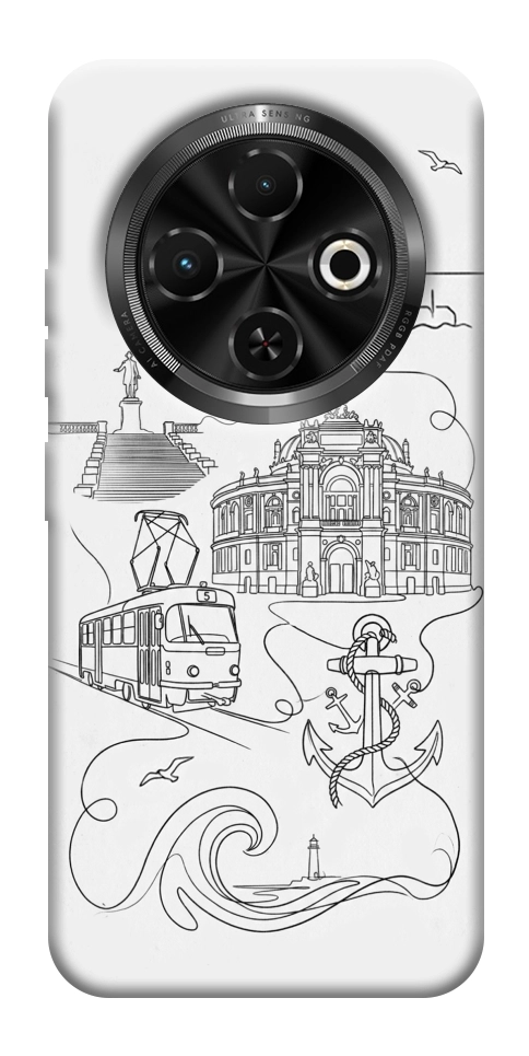 Чехол Odesa spirit для TECNO Spark 30C (KL5n)