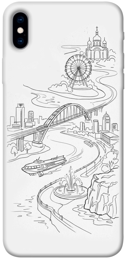 Чохол Dnipro spirit для iPhone XS Max