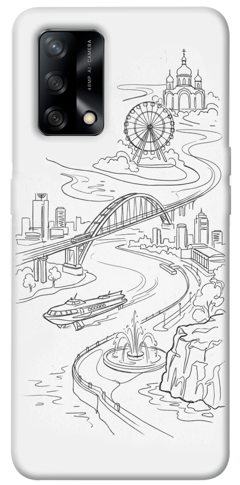 Чехол Dnipro spirit для Oppo A74 4G