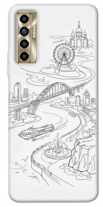 Чехол Dnipro spirit для TECNO Camon 17P