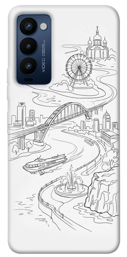 Чохол Dnipro spirit для TECNO Camon 18