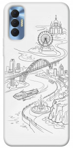 Чехол Dnipro spirit для TECNO Spark 8P
