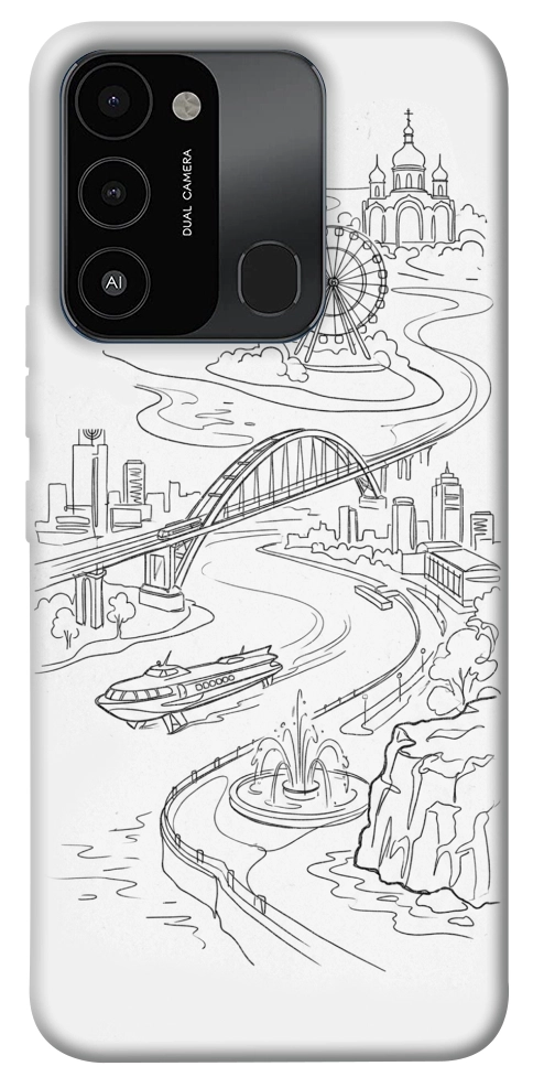 Чохол Dnipro spirit для TECNO Spark 8C