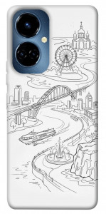 Чехол Dnipro spirit для TECNO Camon 19 Pro (CI8n)