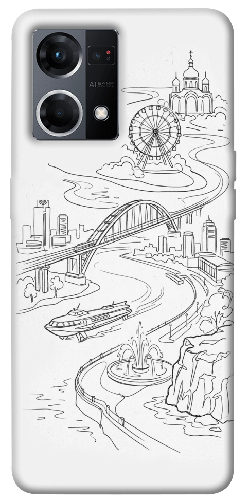 Чохол Dnipro spirit для Oppo Reno 7 4G