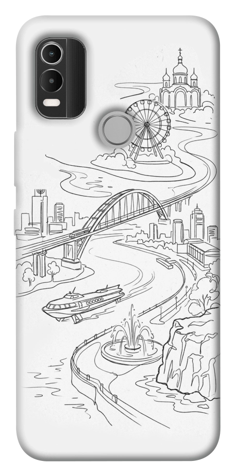 Чехол Dnipro spirit для Nokia C21 Plus