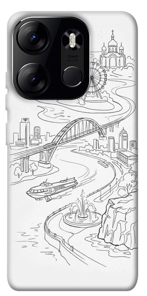 Чехол Dnipro spirit для Tecno Spark Go 2023