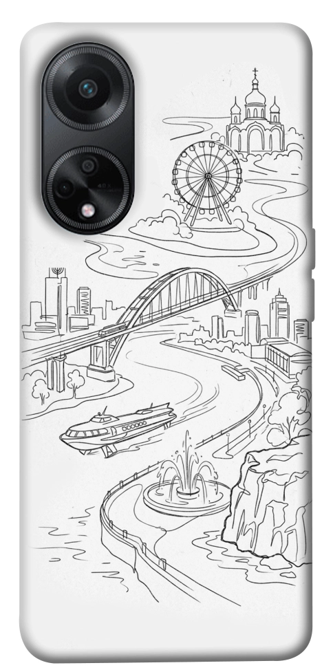 Чехол Dnipro spirit для Oppo A58 4G
