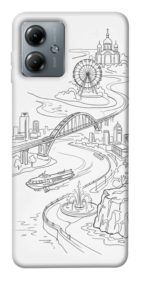 Чехол Dnipro spirit для Motorola Moto G14