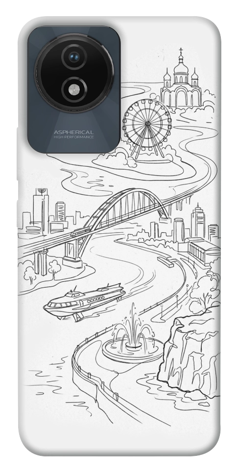 Чохол Dnipro spirit для Vivo Y02