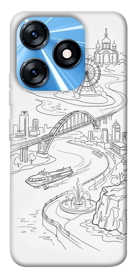 Чехол Dnipro spirit для TECNO Spark 10