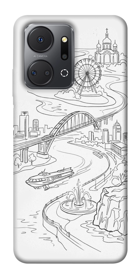 Чехол Dnipro spirit для Huawei Honor X7a