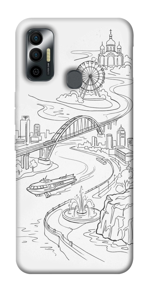 Чехол Dnipro spirit для TECNO Spark 7