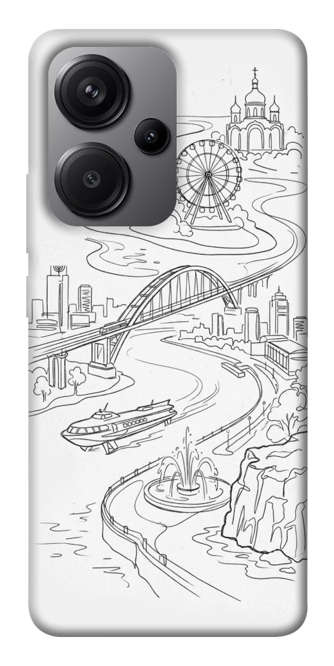 Чохол Dnipro spirit для Xiaomi Redmi Note 13 Pro+