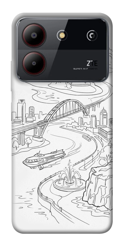 Чохол Dnipro spirit для ZTE Blade A54 4G