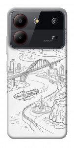Чохол Dnipro spirit для ZTE Blade A54 4G