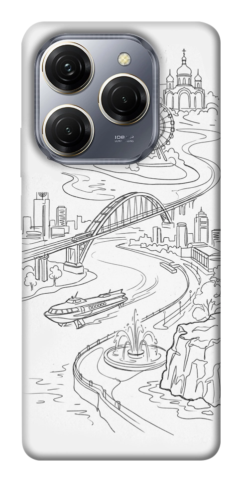 Чехол Dnipro spirit для TECNO Spark 20 Pro