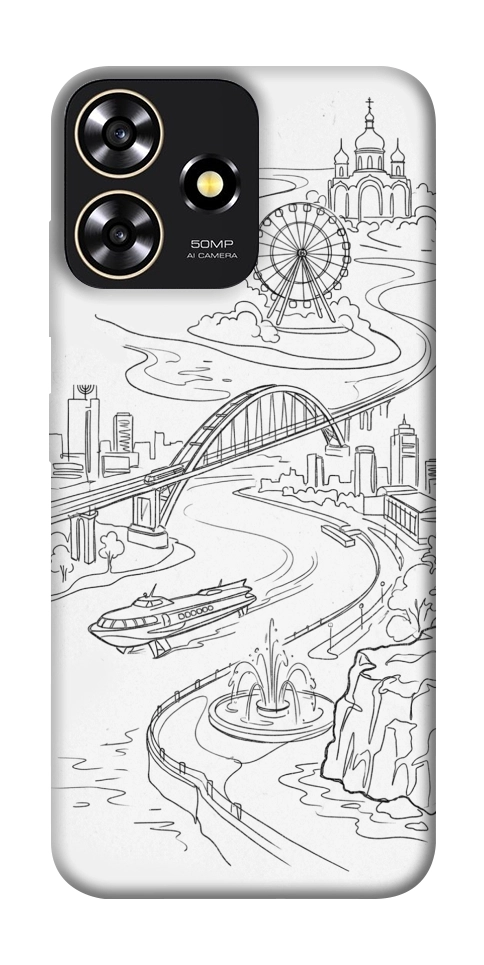 Чохол Dnipro spirit для ZTE Blade A73 4G