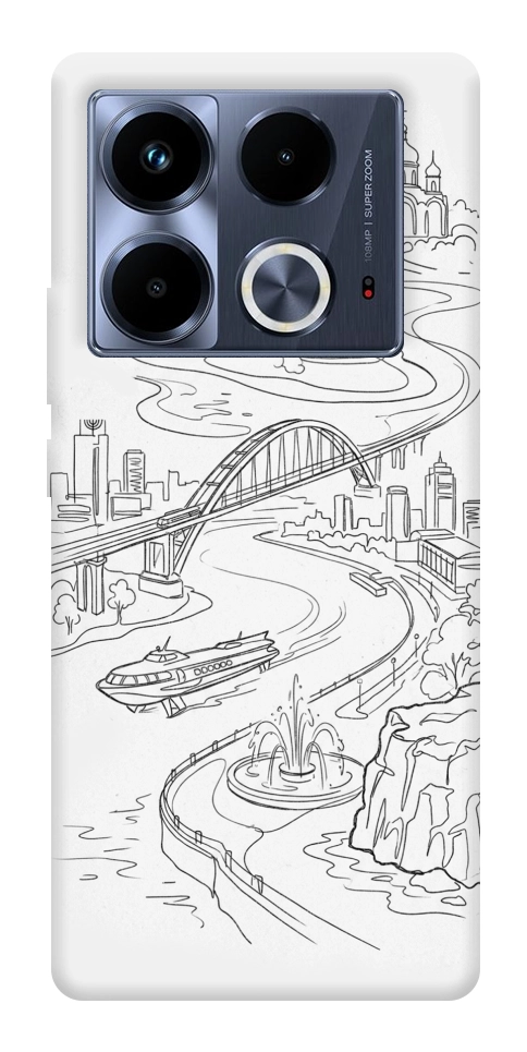 Чехол Dnipro spirit для Infinix Note 40 4G